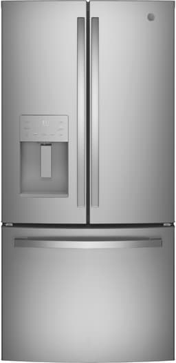 GE GYE18JYLFS 17.5 CuFt French Door Refrigerator | Fridge.com