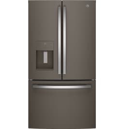 GE 25.7 cu. ft. French-Door Refrigerator 36-Inch Wide ADA In Fingerprint Resistant Slate | Fridge.com