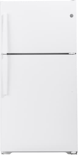 GE 33 Inch Top Freezer Refrigerator GIE22JTNRWW | Fridge.com