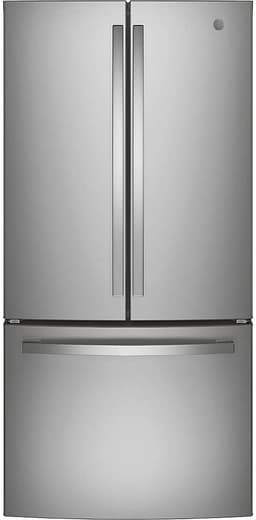 GE 24.7 cu. ft. French Door Refrigerator in Fingerprint Resistant Stainless Steel | Fridge.com