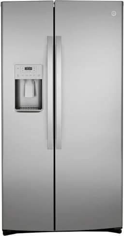 GE® 21.8 Cu. Ft. Counter-Depth Fingerprint Resistant Side-By-Side Refrigerator | Fridge.com