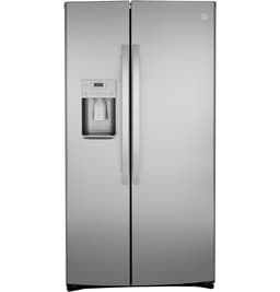 GE GZS22IYNFS 21.8 CuFt Side-By-Side Refrigerator | Fridge.com