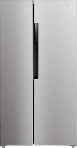 Hamilton Beach HBF1558 15.6 cu ft Counter Depth Full Size Refrigerator, Side Doors, Stainless | Fridge.com