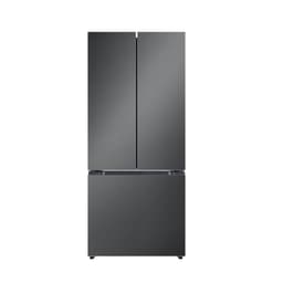 Hamilton Beach 16.6 cu. ft. French Door Refrigerator, Tempered Glass Shelves And Digital Display, Black Stainless Steel | Fridge.com