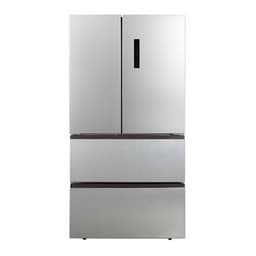 Hamilton Beach 17.9 cu. ft. French Door Frost-Free Refrigerator With Double Freezer, Platinum | Fridge.com