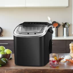 Havato Countertop Ice Maker Ice Machine With Handle,Self-Cleaning Ice Makers, 26Lbs/24H, 8 Ice Cubes Ready In 6 Mins For Home/Kitchen/Bar/Party/Campin | Fridge.com