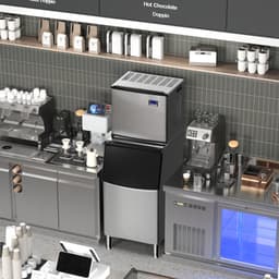 Havato  400 lb. Daily Production Cube Clear Ice Freestanding Ice Maker | Fridge.com
