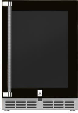 Hestan 24 Inch Built In Undercounter Counter Depth Compact All-Refrigerator GRGR24BK | Fridge.com