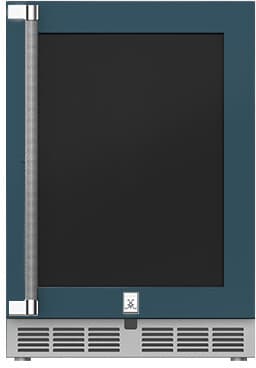 Hestan 24 Inch Built In Undercounter Counter Depth Compact All-Refrigerator GRGR24GG | Fridge.com