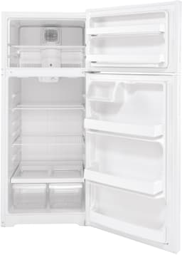 Hotpoint - 28 in. Wide 17.5 cu. ft. Top-Freezer Refrigerator With LED Interior Lighting - White | Fridge.com