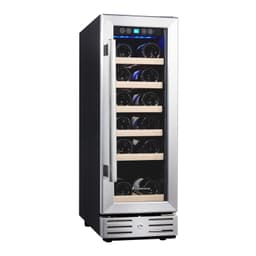 Kalamera Single Zone 11.6'' 18 Bottle Wine Refrigerator With Reversible Door | Fridge.com