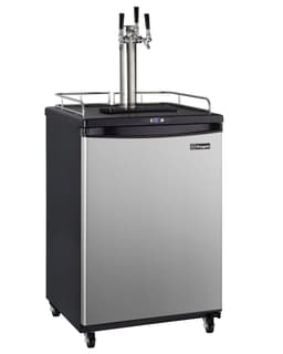 Kegco Keg Dispenser, Stainless Steel | Fridge.com