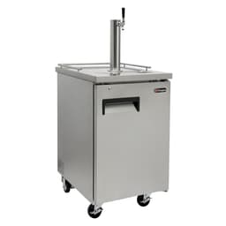 Kegco 8.2 Cubic Feet Single Tap Freestanding Kegerator With Door Lock | Fridge.com