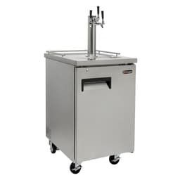 Kegco 8.2 Cubic Feet Triple Tap Freestanding Kegerator With Door Lock | Fridge.com