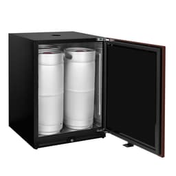 Infinity Series Panel-Ready 24" Wide Single Tap Kegerator With Right Hinge Overlay Door | Fridge.com