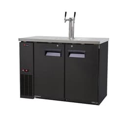 Kegco 20 Cubic Feet Dual Tap Half Barrel (Full Size) Freestanding Kegerator With Door Lock And | Fridge.com