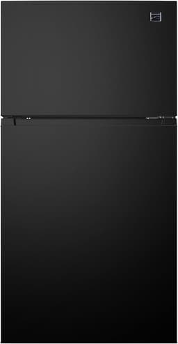 Kenmore 33 in. 20.4 cu. ft Capacity Refrigerator/Freezer with Full-Width Adjustable Glass Shelving, Humidity Control Crispers, Ice Maker, ENERGY STAR Certified, Black | Fridge.com