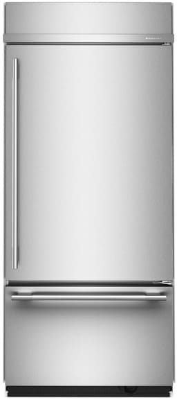 KitchenAid 36 Inch Built In Bottom Freezer Refrigerator KBBR336SPS | Fridge.com