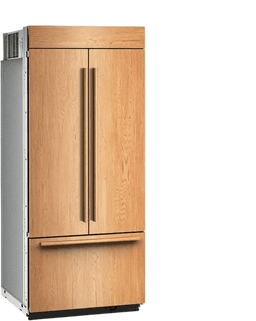 KitchenAid 36 Inch Built In French Door Refrigerator KBFN536TPA | Fridge.com