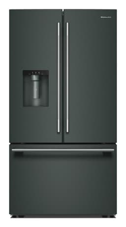 KitchenAid 30 Cu. Ft. Standard Depth French Door Refrigerator w/ External Water Dispenser in Juniper KRFF436SJP | Fridge.com