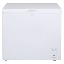 Koolatron Deep Freezer - Chest Freezer, 1 Wire Basket, Garage Ready, Meat Storage, Front Drain, Congelador For Home, Apartment, Basement, Dorm, Cottage, Manual Defrost, Stand Up, 7.0 Cubic Feet, White | Fridge.com