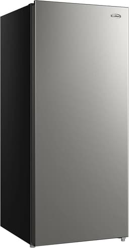 KoolMore 7 Cu. Ft. Garage Ready Convertible Upright Manual Defrost Freezer/Refrigerator in Stainless Steel | Fridge.com