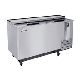 KoolMore 64.5'' W Freestanding 248 Cans (12 oz.) 19.1 Cubic Feet Beverage Cooler | Fridge.com