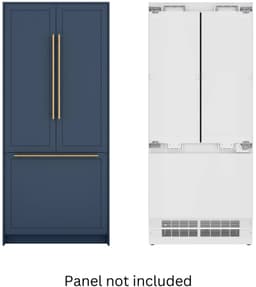 KoolMore 36 Inch Reserve 36" Built In Counter Depth French Door Refrigerator KMRER36FDPR | Fridge.com