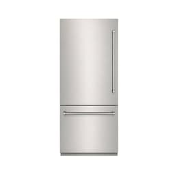 36 in. 19.8 cu ft. Built-In Bottom Freezer Refrigerator In Custom Panel Ready - Stainless Steel Panels And Handles Included | Fridge.com