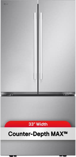 LG 33 Inch Counter Depth French Door Refrigerator LF21G6201S | Fridge.com
