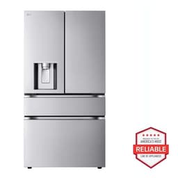 LG Smart Standard-Depth Max 4-Door French Door Refrigerator With Full-Convert Drawer, Print Proof Stainless Steel, 29 cu. ft. | Fridge.com