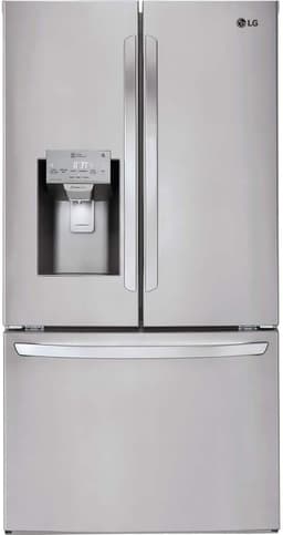 LG LFXS26973S 26 cu. ft. Smart wi-fi Enabled French Door Refrigerator - Black Stainless Steel | Fridge.com