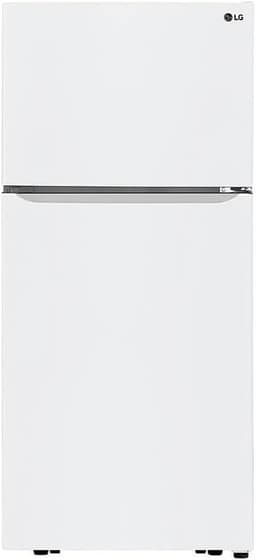 LG LTCS20020W 20.2 Cu. Ft. Top-Freezer Refrigerator - White | Fridge.com