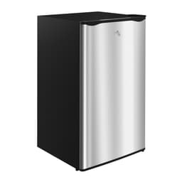3.2 cu.ft Mini Fridge With Freezer, Single Door Compact Refrigerator With Adjustable Thermostat, Shelf And Reversible Door For Bedroom, Dorm, Home Off | Fridge.com