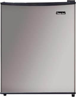 Magic Chef 2.4 cu. ft. Mini Fridge in Stainless Steel Freezerless | Fridge.com