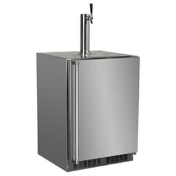 5.7 Cubic Feet Stainless Steel Outdoor Built-In Kegerator With Door Lock And Adjustable Temperature | Fridge.com