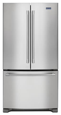 Maytag 36- In. Wide Counter Depth French Door Refrigerator, 20 Cu. Ft. In Fingerprint Resistant Stainless Steel | Fridge.com