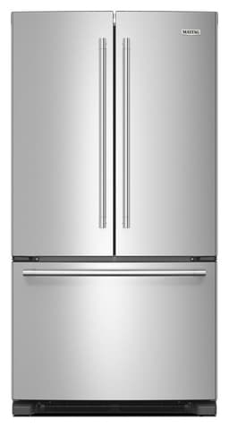 Maytag 36 In. Wide French Door Refrigerator W/ Max Cool Setting, 25 Cu. Ft. In Fingerprint Resistant Stainless Steel | Fridge.com