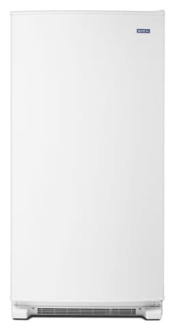 Maytag - 18 cu. ft. Frost Free Upright Freezer With LED Lighting - White | Fridge.com