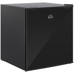 HOMCOM 1.1 cu.ft Upright Mini Freezer, Compact Countertop Freezer With 5-Level Adjustable Thermostat, Removable Shelves & Reversible Door For Home, Do | Fridge.com