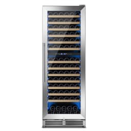 24-Inch Dual Zone Wine Refrigerator  154-Bottle Tall Wine Fridge For Built-In Or Freestanding Cooler Use With Professional Compressor, Low Noise, Fas | Fridge.com