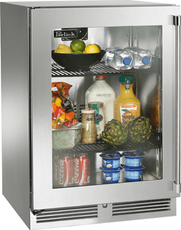 Perlick 24 Inch Signature 24" Built In Undercounter Counter Depth Compact All-Refrigerator HP24RS43LL | Fridge.com