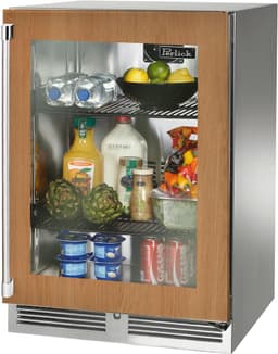 Perlick 24 Inch Signature 24" Built In Undercounter Counter Depth Compact All-Refrigerator HP24RS44RL | Fridge.com