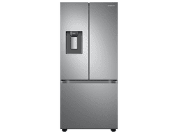 Samsung 22 cu. ft. Smart 3-Door French Door Refrigerator with External Water Dispenser in Silver(RF22A4221SR/AA) | Fridge.com
