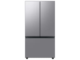 Samsung Bespoke 3-Door French Door Refrigerator 30 cu. ft. in Stainless Steel with Auto Fill Water Pitcher(RF30BB6200QLAA) | Fridge.com