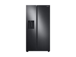 Samsung 27.4 cu. ft. Large Capacity Side-by-Side Refrigerator in Black Stainless Steel(RS27T5200SG/AA) | Fridge.com