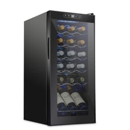 Schmck Single Zone 13.6'' Freestanding 18 Bottle Wine Refrigerator | Fridge.com