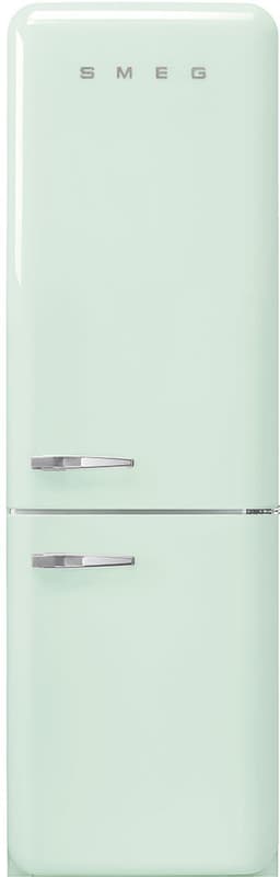 Smeg FAB32 Retro Refrigerator-Freezer – 50s Style Fridge with Bottom Freezer, No-Frost, LED Display & Lighting, LifePlus Zone, Multi-Airflow – 12.2 cu ft – Made in Italy - Pastel Green | Fridge.com