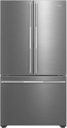 Smeg 36” French Door Refrigerator – Premium Stainless Steel Fridge with Internal Ice & Water Dispenser Technology with Style | Fridge.com