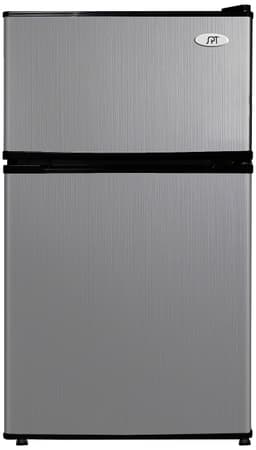 SPT RF-314SS Double Door Refrigerator, Stainless Steel, 3.1 Cubic Feet | Fridge.com